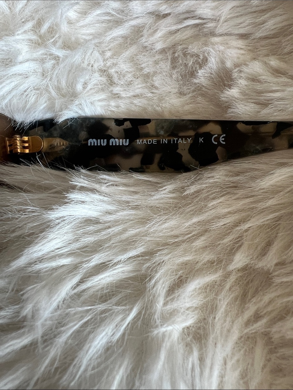 Miu Miu Crystal Embellished Cat Eye Sunglasses - Pink Case - Picture 2 of 9